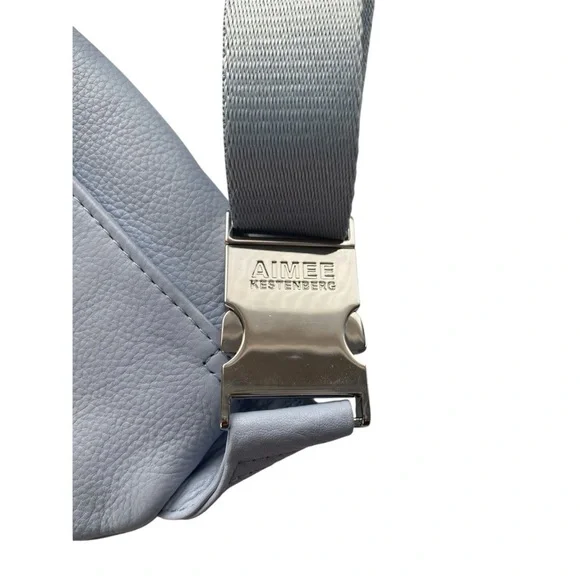 Aimee Kestenberg Milan Blue and silver tone Bum Belt Bag New without tags - Picture 6 of 8